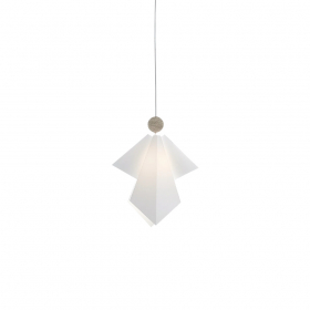 Angel Gabriel Stjärna Small White/Light Oak