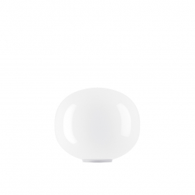 Volum Bordslampa Ø42cm Glossy White Med Dimmer