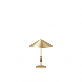Governor 250 Bordslampa Brass/Walnut