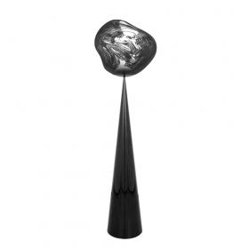 Melt Cone Fat LED Golvlampa Silver