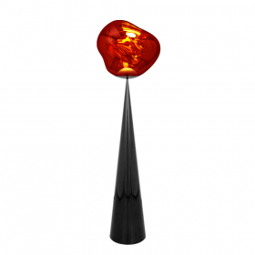 Melt Cone Fat LED Golvlampa Copper