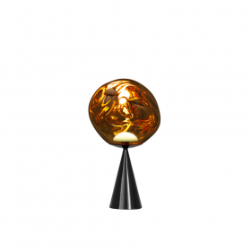 Melt Cone Fat LED Bordslampa Gold