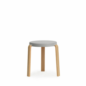 Tap Stool Oak/Grey