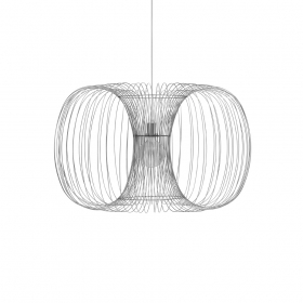 Coil Pendel Ø90cm Stainless Steel