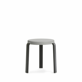 Tap Stool Black Oak/Grey