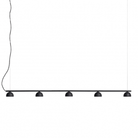 Blush Rail 5 Pendel Matt Black