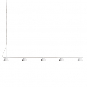 Blush Rail 5 Pendel Matt White