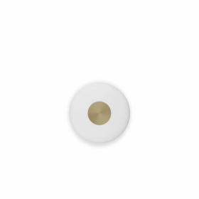 Glint Vägglampa Glass Small Opal White