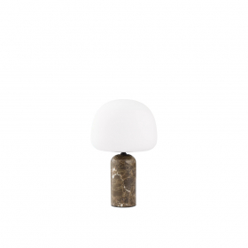 Kin Bordslampa H33cm Brown Marble