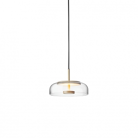 Blossi 1 Pendel Nordic Gold/Clear V2
