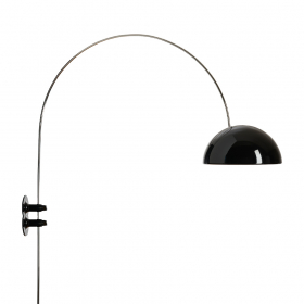 Coupé 1159/R Vägglampa Lacquered Black