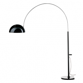Coupé 3320/R Golvlampa Lacquered Black