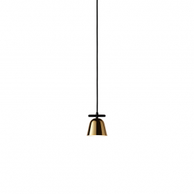 Lighto T PE Pendel Matt Black/Glossy Golden