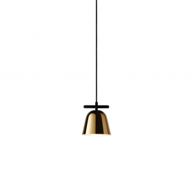 Lighto T GR Pendel Matt Black/Glossy Golden