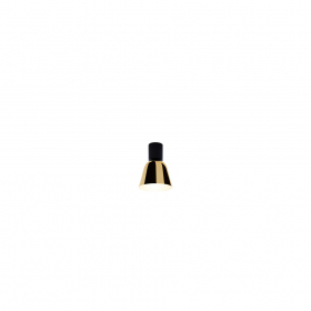 Lighto C PE Plafond Matt Black/Glossy Golden