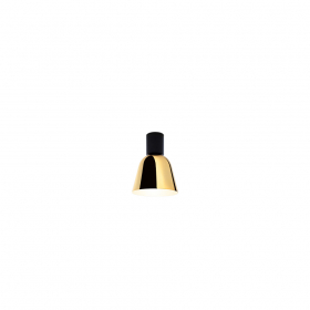 Lighto C GR Plafond Matt Black/Glossy Golden