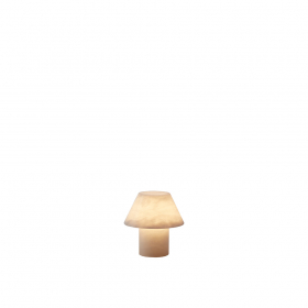 Petra M PE Bordslampa Alabaster