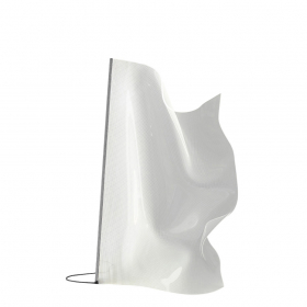 Gweilo Qin PE Golvlampa Silver Anodised
