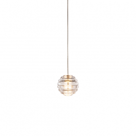 Press Mini Sphere LED Pendel Clear