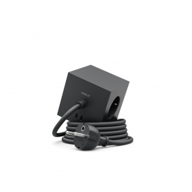 Square 1 Grenuttag Dual USB-C 30W & Magnet 1,8m Stockholm Black