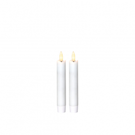 Flamme LED Antikljus 15cm Vit 2-Pack