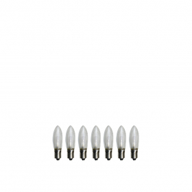 Topplampa LED 0,2W 10-55V E10 7-Pack