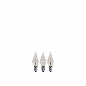 Reservlampa 3W 55V E10 3-Pack