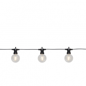 Big Circus LED Ljusslinga 10 Ljus Svart