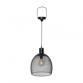 Sunlight Solcellslampa Ø29cm Svart