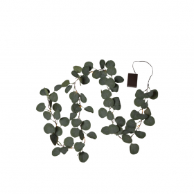 Girland Eucalyptus LED Ljusslinga 20 Ljus Grön