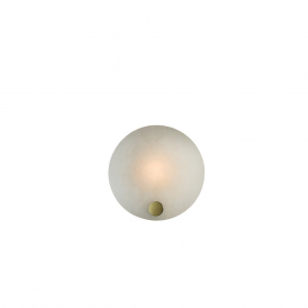 Magma Vägglampa Solid Brass & Polar White + Sphere II LED Bulb
