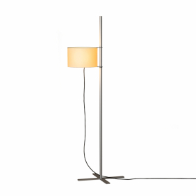 TMA Golvlampa Aluminum Grey/White Parchment