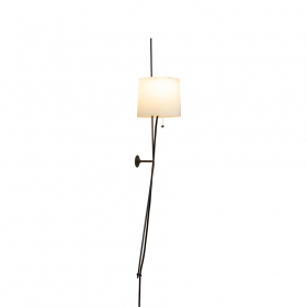 Zladd Vägglampa Mörkgrå/Vit