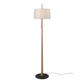 Gadd Golvlampa Natur Ek