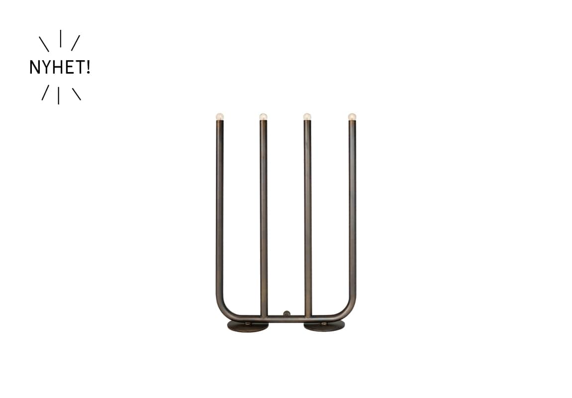 December Ljusstake 4 Choklad