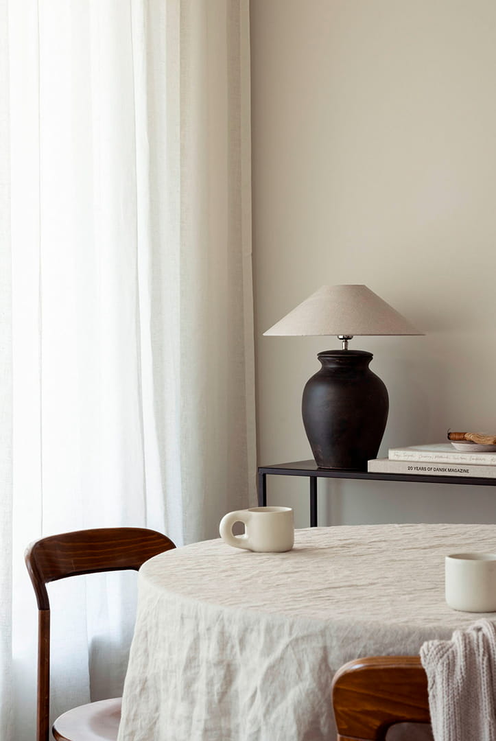 Watt & Veke Basic Flat 42 Lampskärm Natur