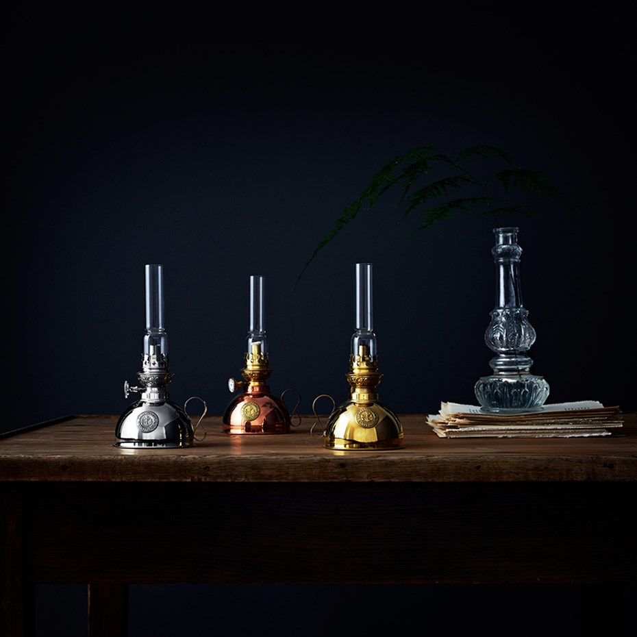 Nattlampa Oljelampa Koppar