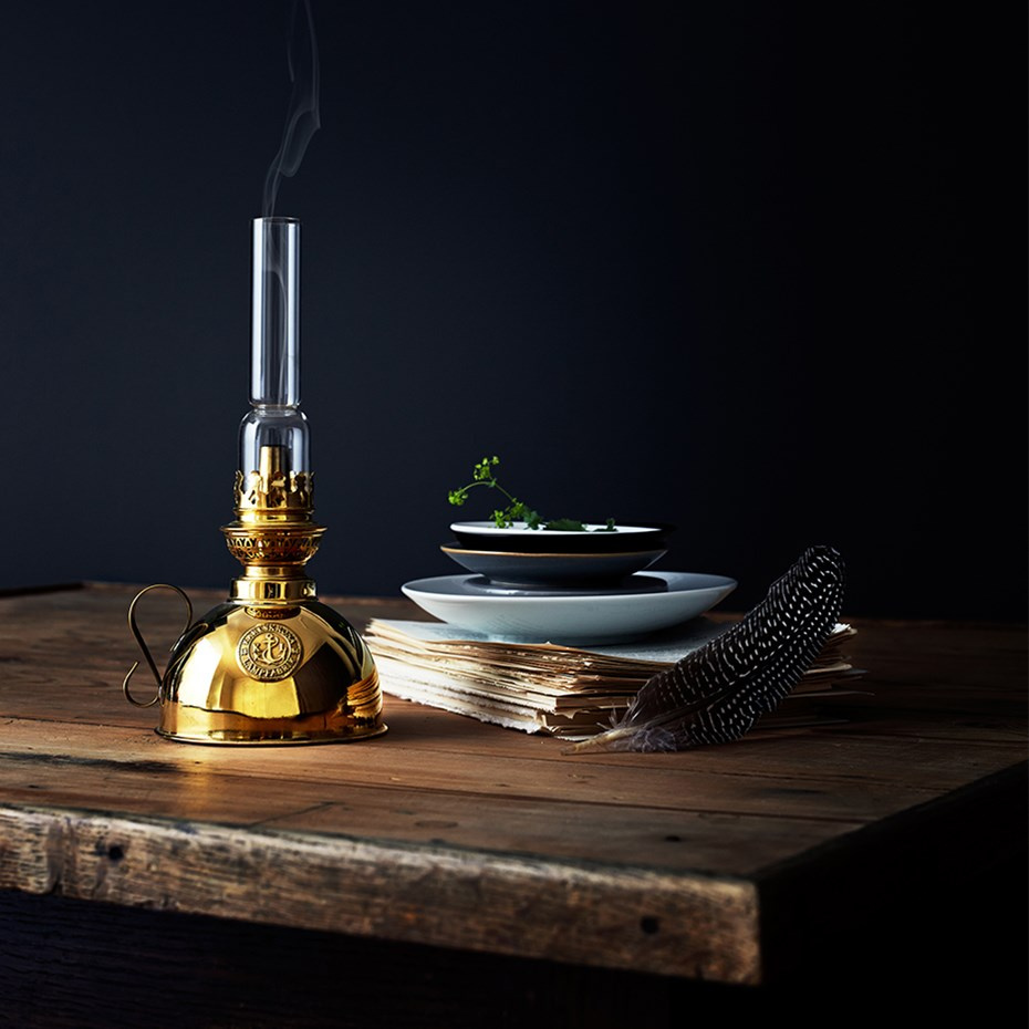 Nattlampa Oljelampa Koppar