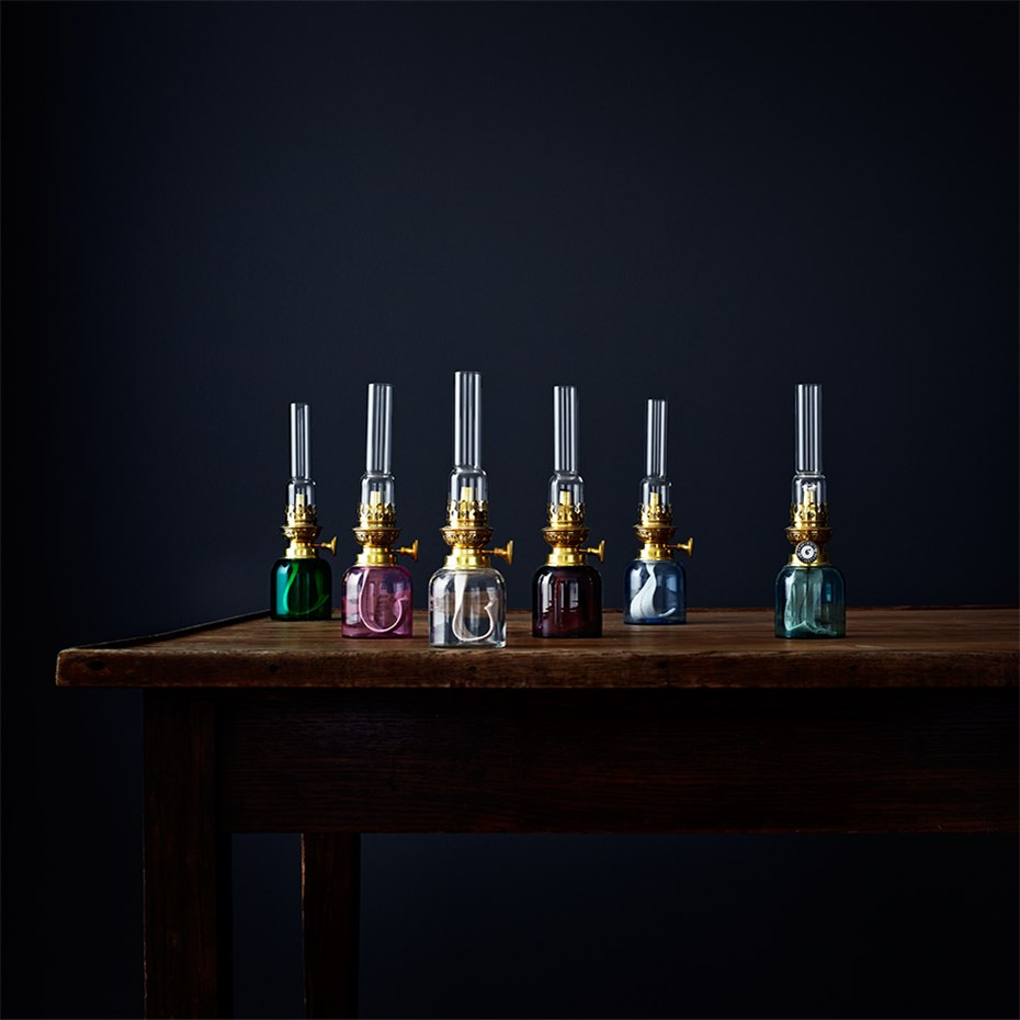 Koholmen Oljelampa Rosa