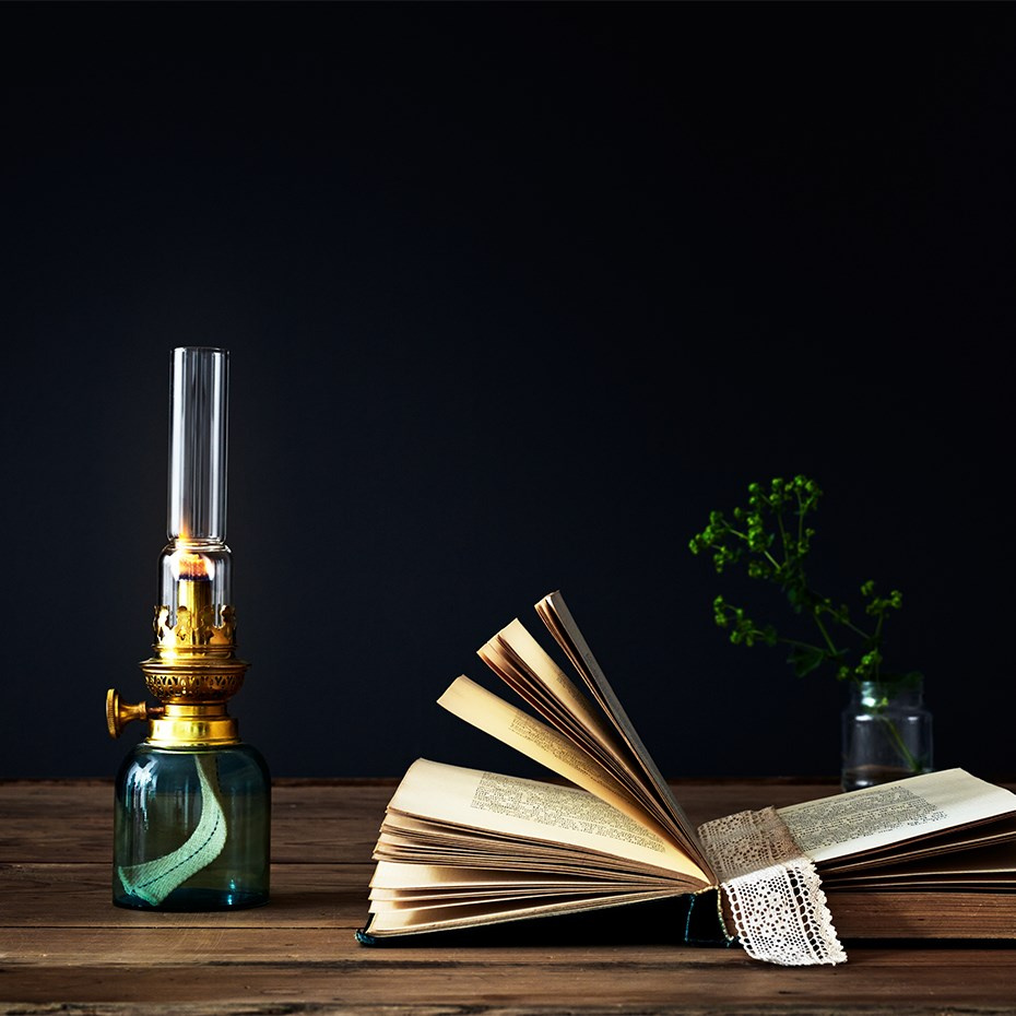 Skeppsholmen Oljelampa Rubinröd