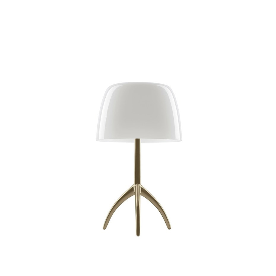 Foscarini Lumiere Bordslampa Large Champagne/White Med Dimmer