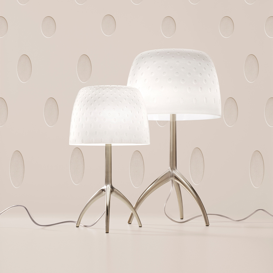 Lumiere 30th Bordslampa Small Champagne/Bulles