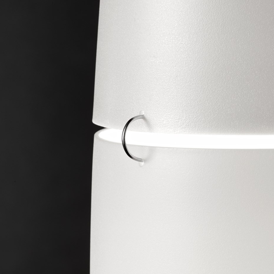 Havana Golvlampa Aluminium/White