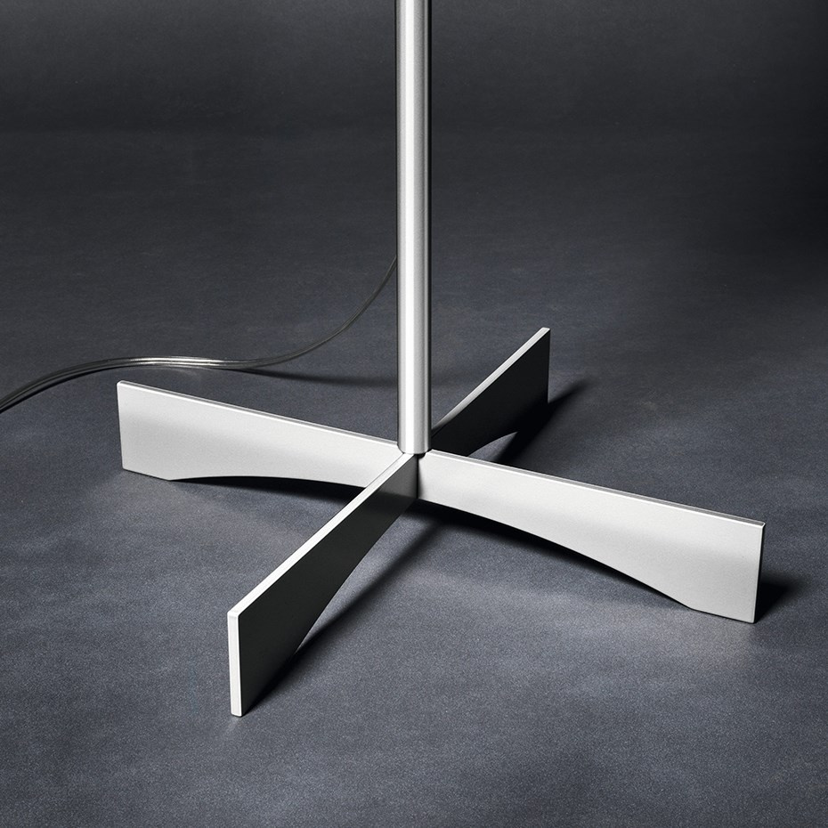 Havana Golvlampa Chrome/White Med Dimmer