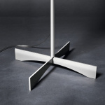 Havana Golvlampa Chrome/White Med Dimmer Havana Golvlampa Chrome/White Med Dimmer