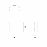 Double Vägglampa Polished White Double Vägglampa Polished White