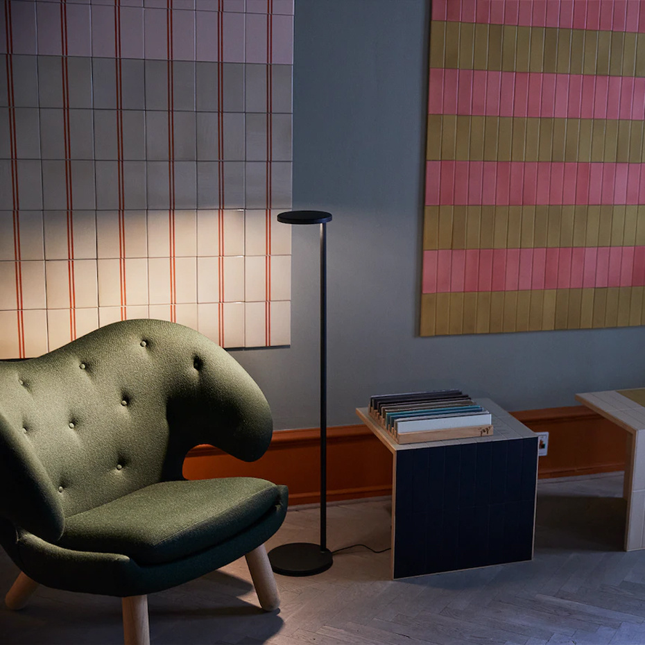 Oblique Golvlampa Matt Rust