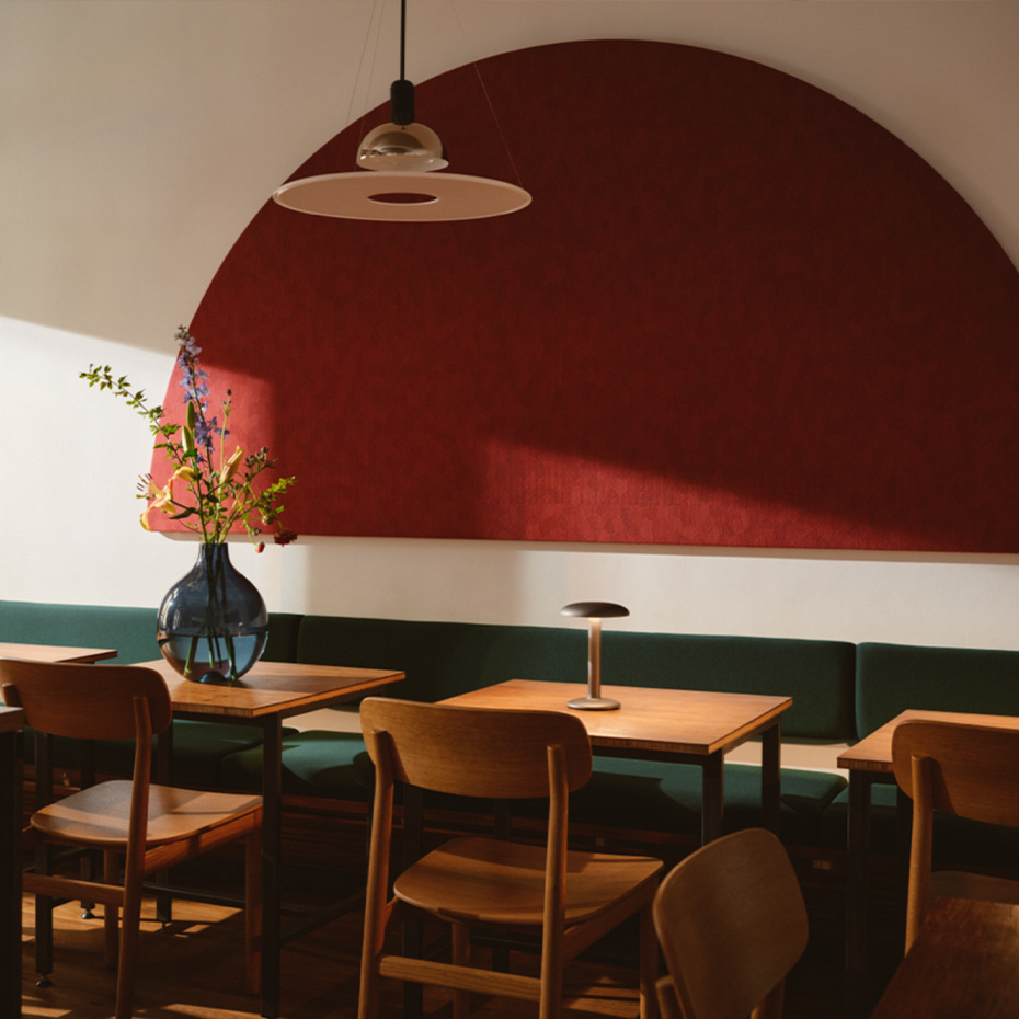 Gustave Residential Bordslampa Raw Aluminum