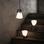 KH#100 Bordslampa Låg Svart/Opalglas KH#100 Bordslampa Låg Svart/Opalglas