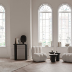 Clam Bordslampa Burned Black Clam Bordslampa Burned Black